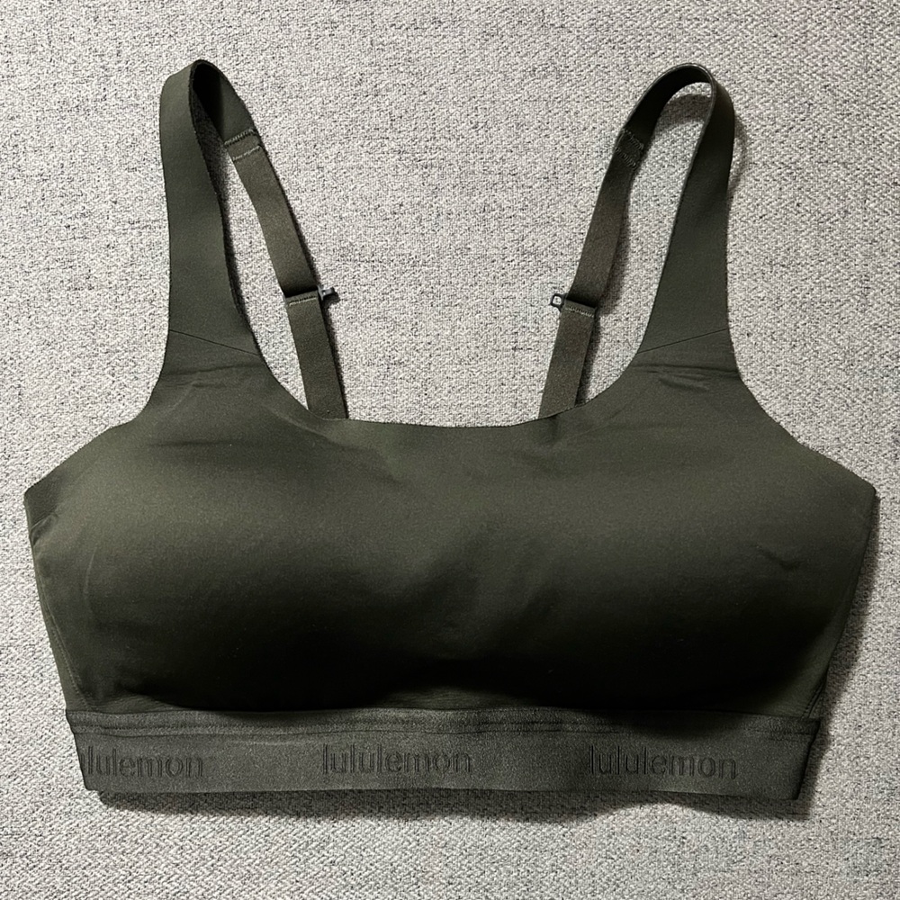 lululemon Olive Green Sports Bra